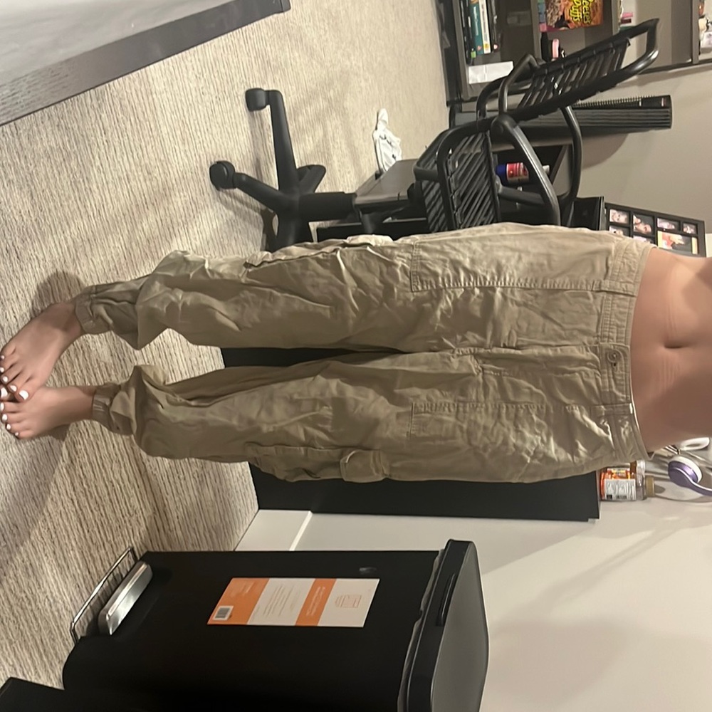 tan cargo pants